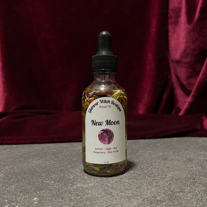 New Moon Ritual Oil