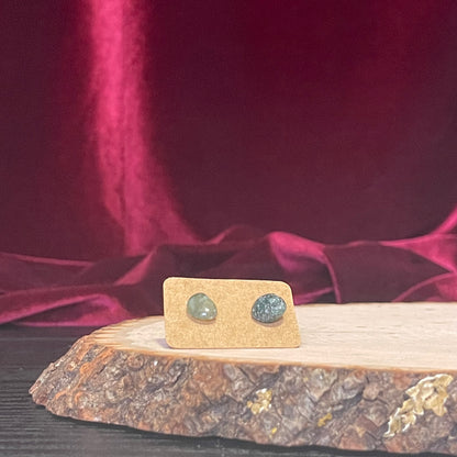 Mystery Crystal Stud Earrings