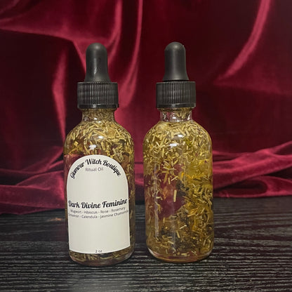 Dark Divine Feminine Ritual Oil