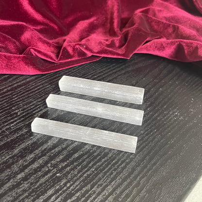 Satin Spar Selenite - Wand Short